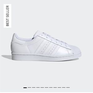 Adidas Superstar - all white